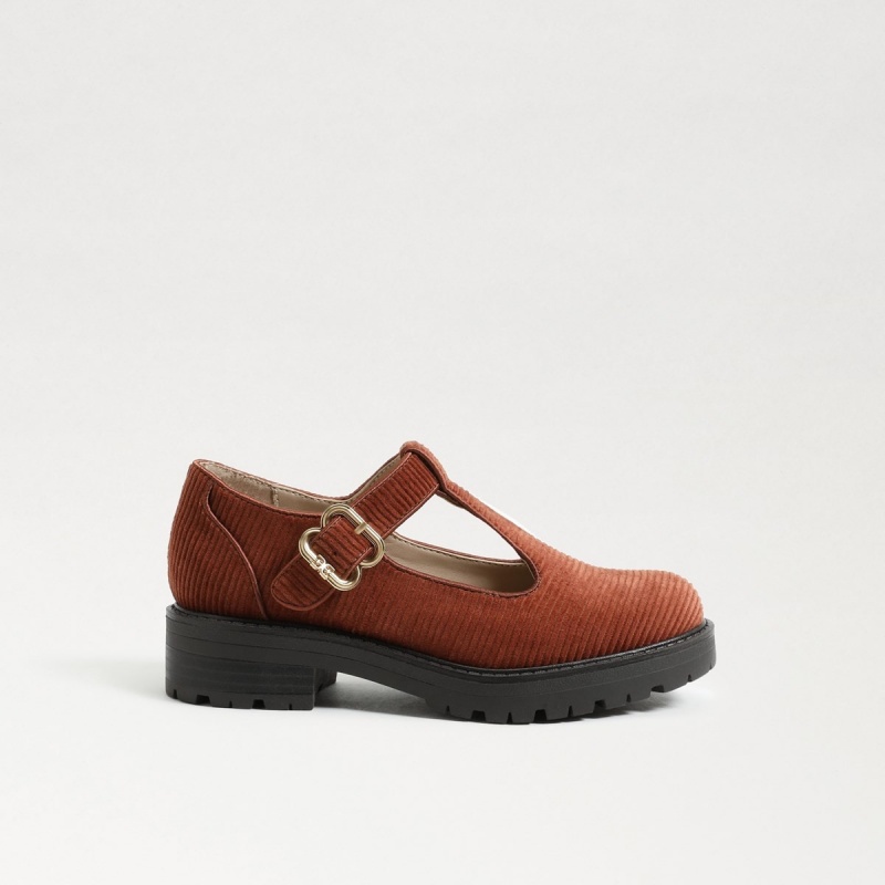 Zapatos Planos Sam Edelman Taelor Mary Jane Niña Cobra | ZESNQ78331