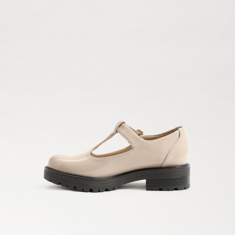 Zapatos Planos Sam Edelman Taelor Mary Jane Niña Chai Latte | ESZPD94853